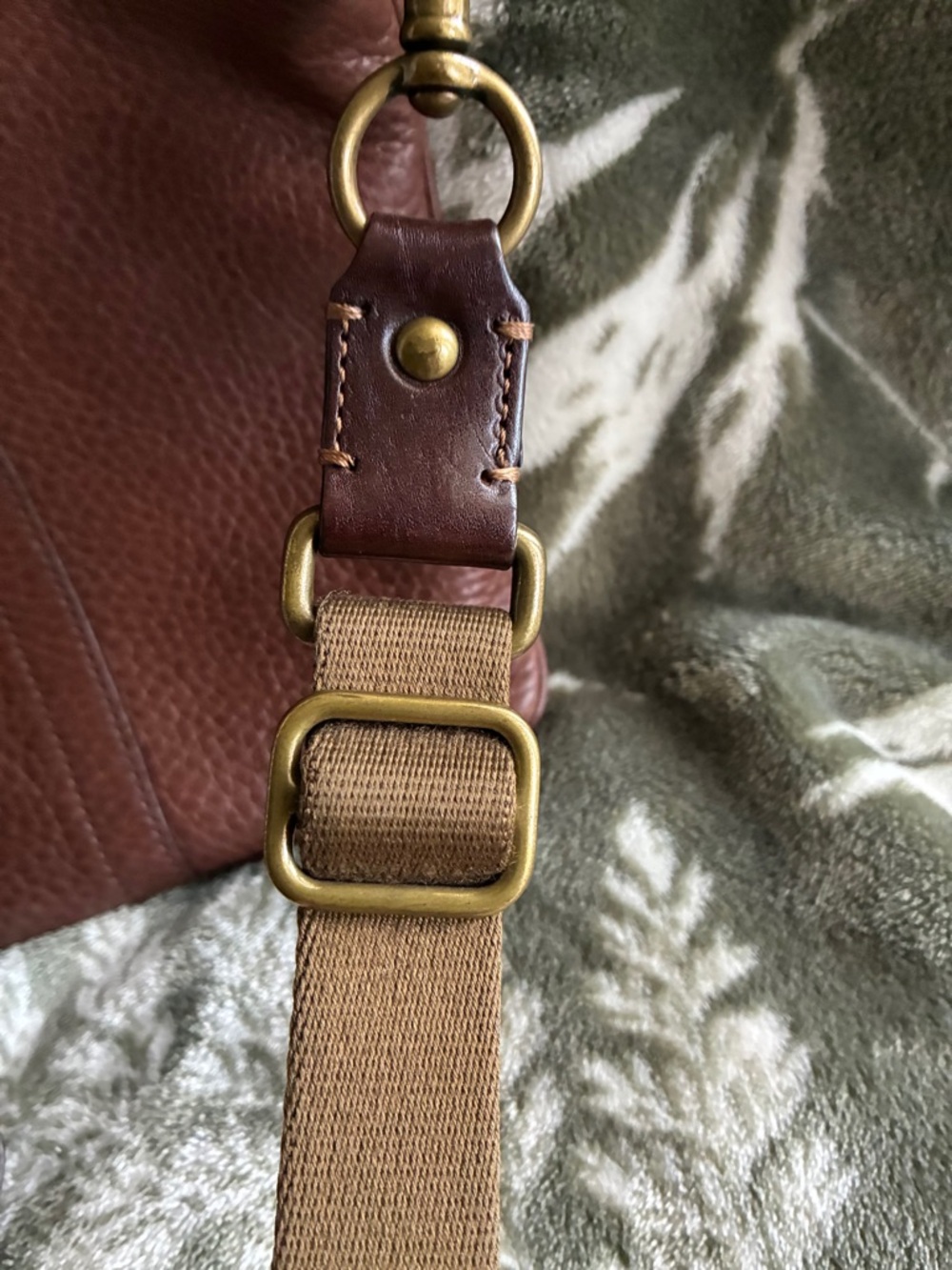 Coach Brown Pebbled Leather Crossbody Bag,Vintage Coach Crossbody Bag. - Picture 13 of 13